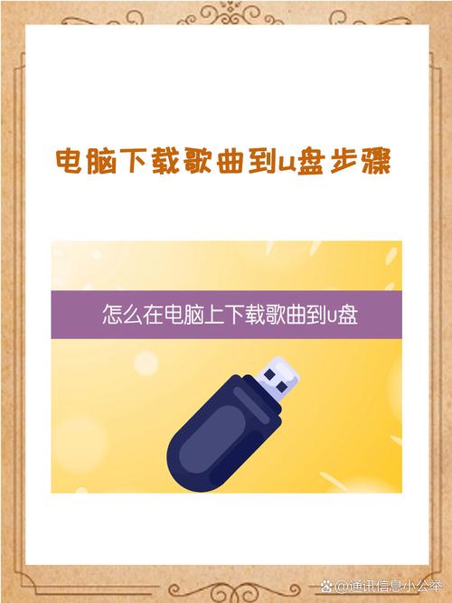 电脑下载歌曲到u盘步骤2026